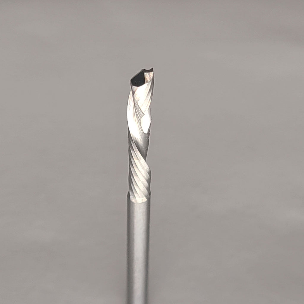 1/8" Carbide Single flute Compression bit image 1