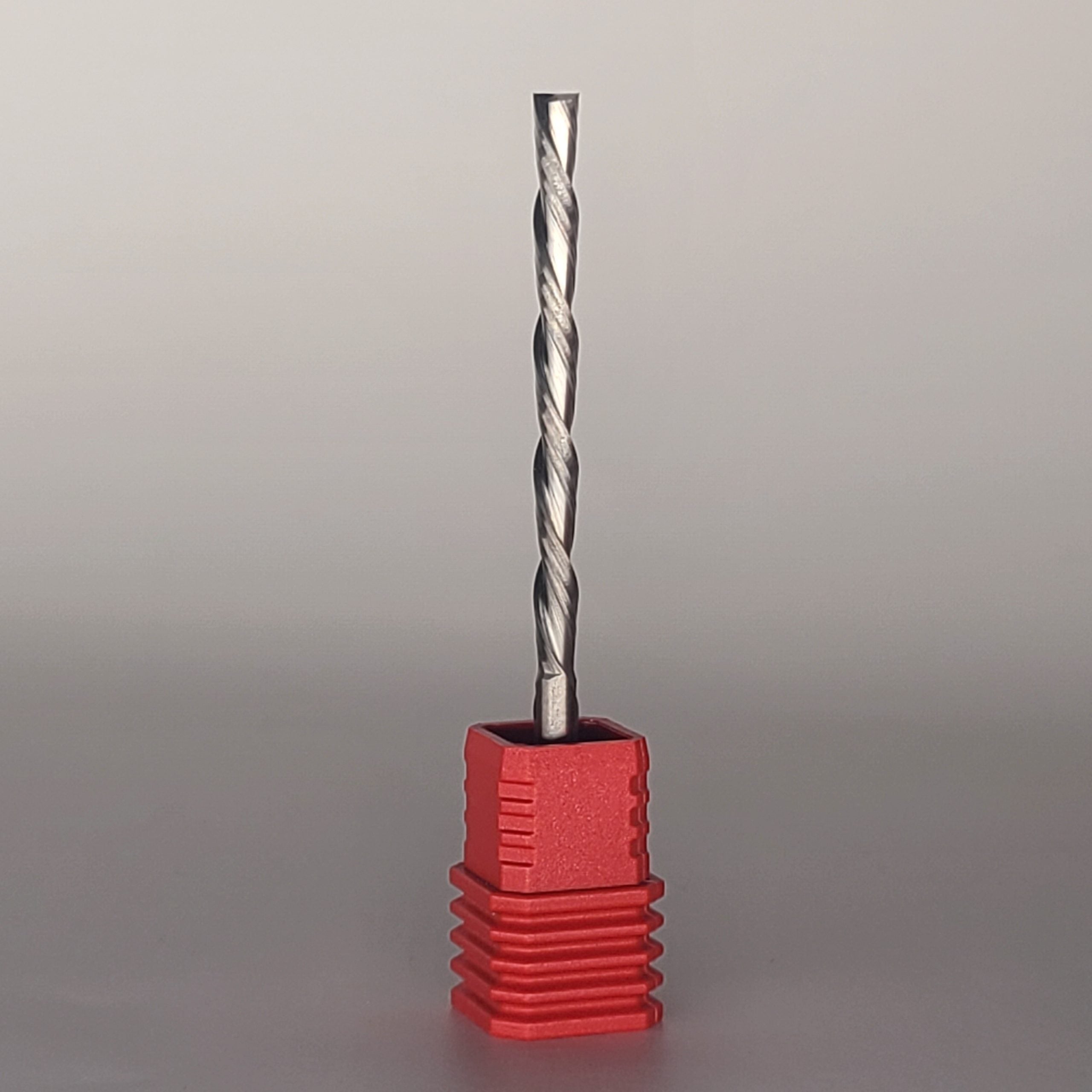1/8" 2 Flute Long Cut Down-Cut spiral bit image 0
