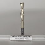 "Downtown Jenny" 1/4" Down Cut Bit for CNC Routers, 1/4" Shank image 0