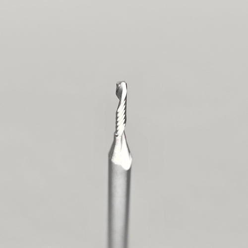 1/16" Carbide single Spiral "O" flute Upcut bit image 1