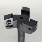 2" Surfacing bit with replaceable carbide cutters and 1/2" shank image 1