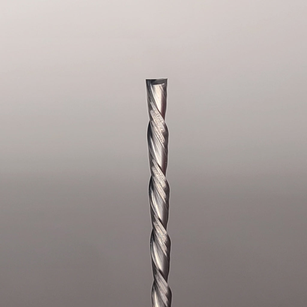 1/8" 2 Flute Long Cut Down-Cut spiral bit image 1