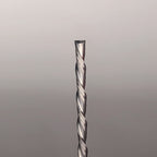 1/8" 2 Flute Long Cut Down-Cut spiral bit image 1
