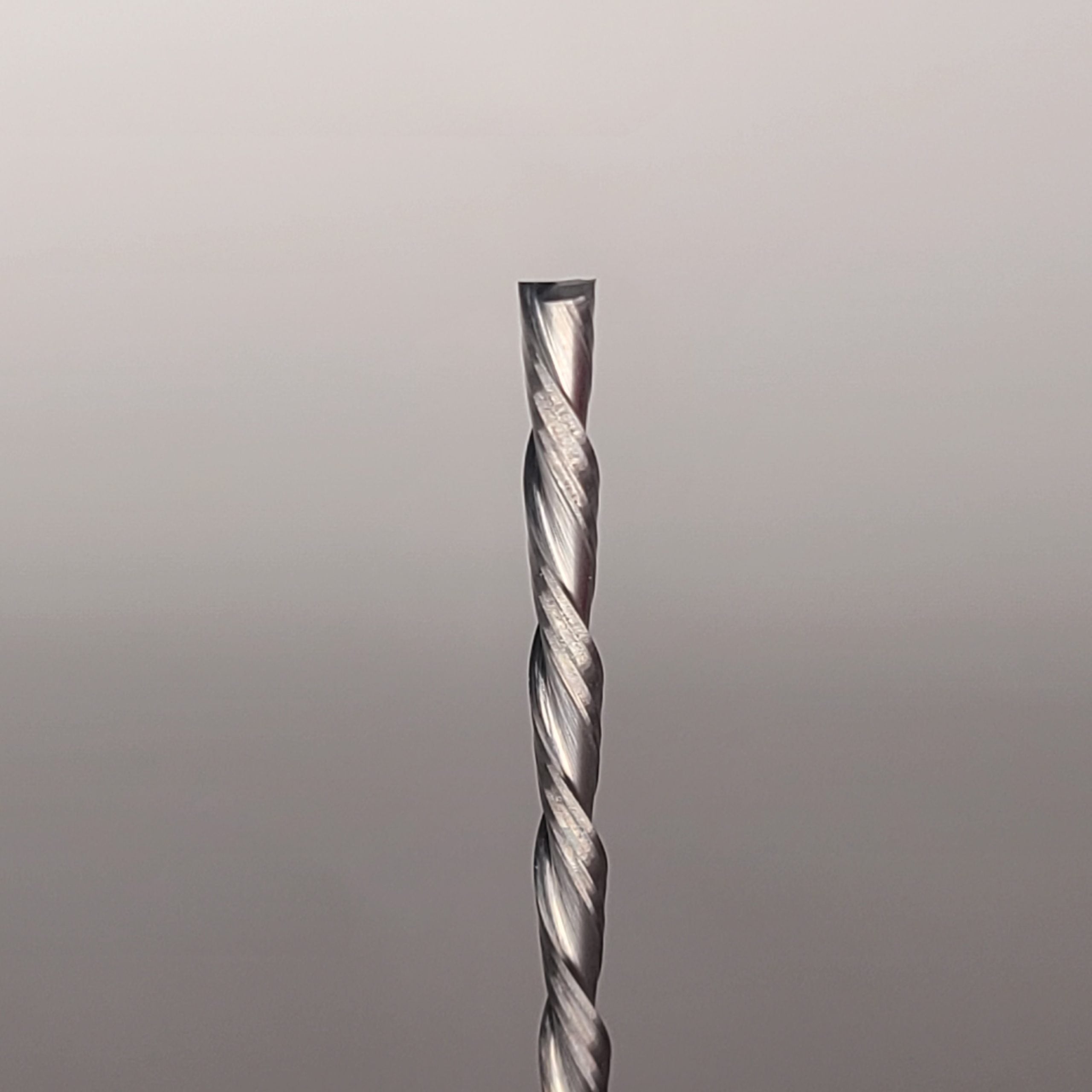 1/8" 2 Flute Long Cut Down-Cut spiral bit image 1