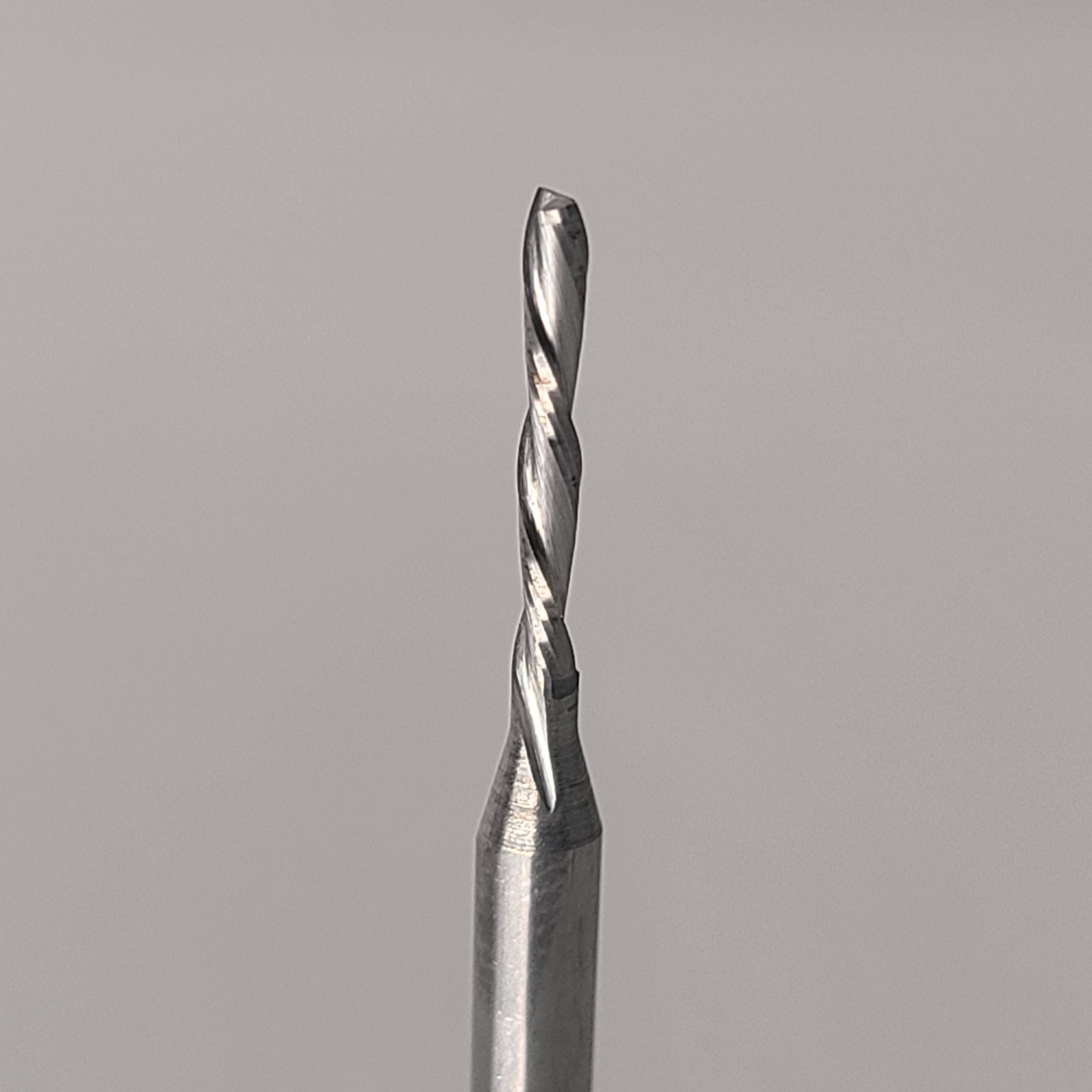 1/16" 2 Flute Long Cut Down-Cut Spiral bit image 1