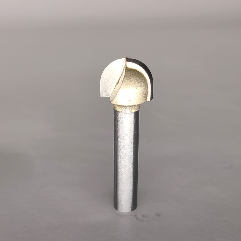 1/2" Ball nose with 1/4" Shank image 0