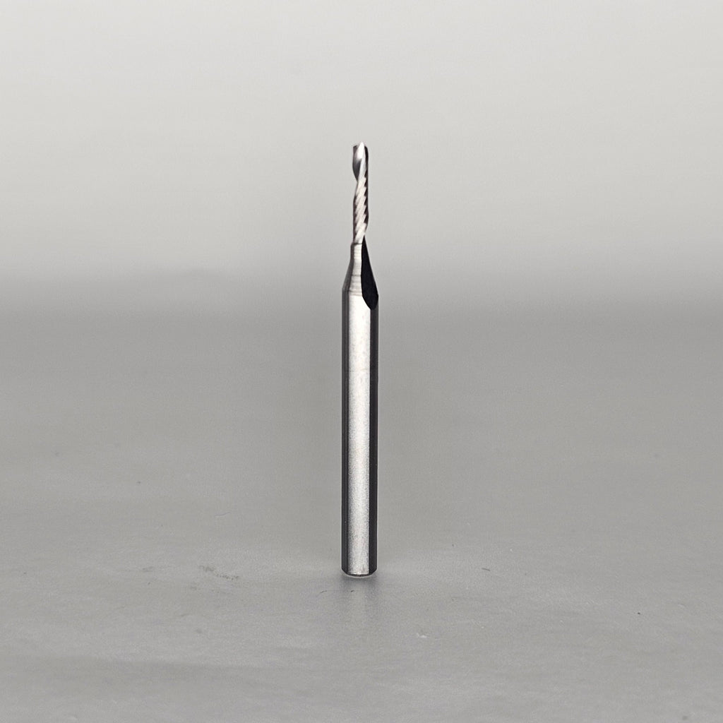 1/16" Carbide single Spiral "O" flute Upcut bit image 0