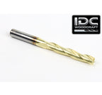 IDC WOODCRAFT - The HOG 1/4" Roughing Endmill Bit For CNC Routers, 1/4" Shank image 2