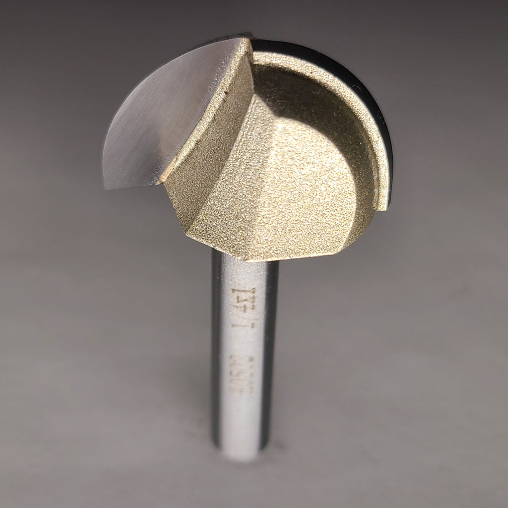 1" Ball nose with 1/4" Shank image 1