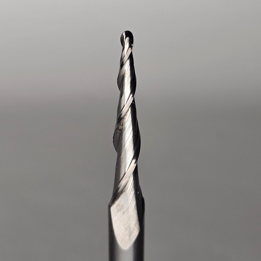 Fine Tipped Tapered Ballnose 1mm (Radius) image 1