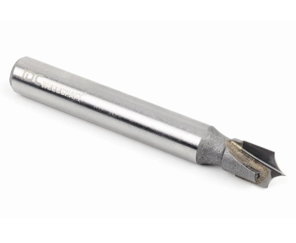IDC WoodCraft 1/8" Radius Edge Rounding Bit For CNC Routers, 1/4" Shank image 1