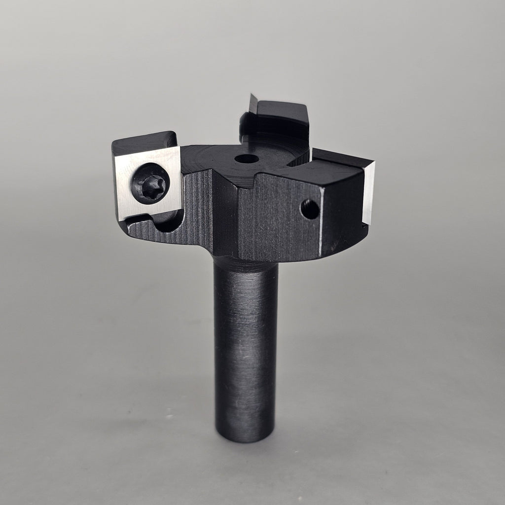 2" Surfacing bit with replaceable carbide cutters and 1/2" shank image 0