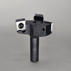 2" Surfacing bit with replaceable carbide cutters and 1/2" shank image 0