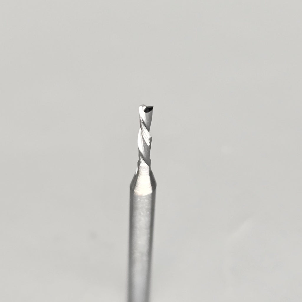 1/16" 2 Flute Down-Cut Spiral bit image 1