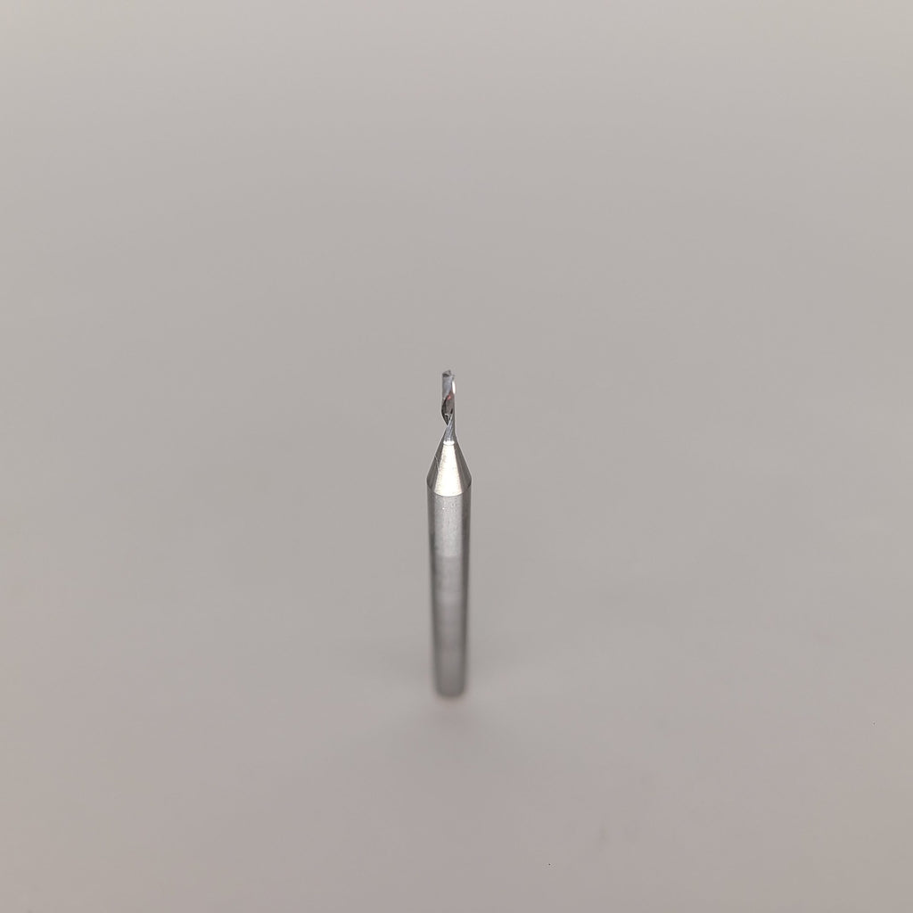 1/32" Carbide single Spiral "O" flute Upcut bit image 1