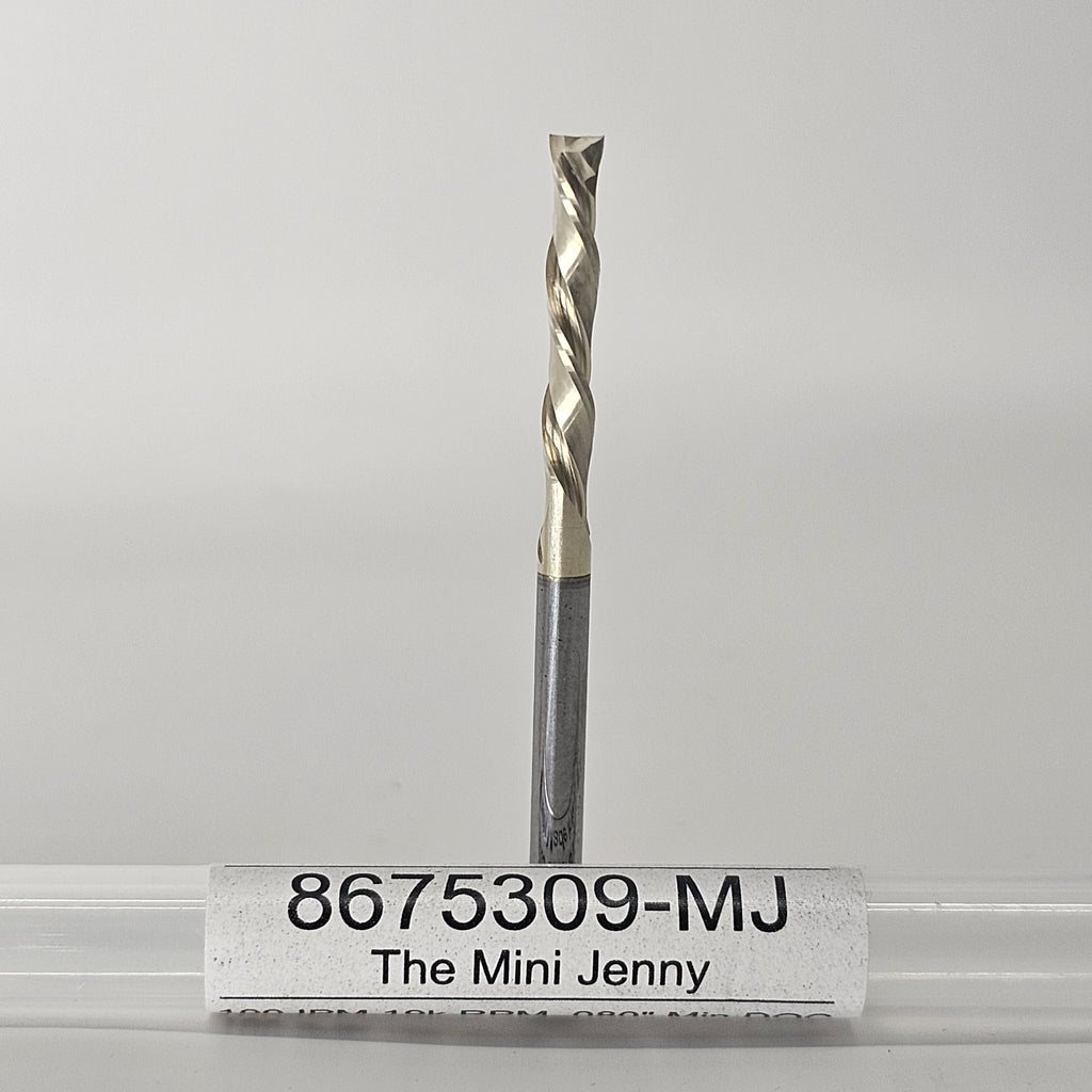 "Mini Jenny" 1/8" Compression Bit for CNC Routers, 1/8" Shank image 0