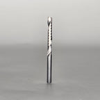 1/8" Carbide single Spiral "O" flute Upcut bit image 0