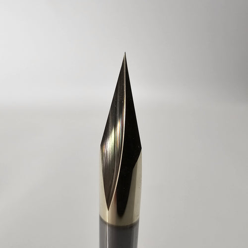 "30° GrooVee Jenny" 30 Degree Down-Cut V-Bit for CNC Routers, 1/4" Shank image 1