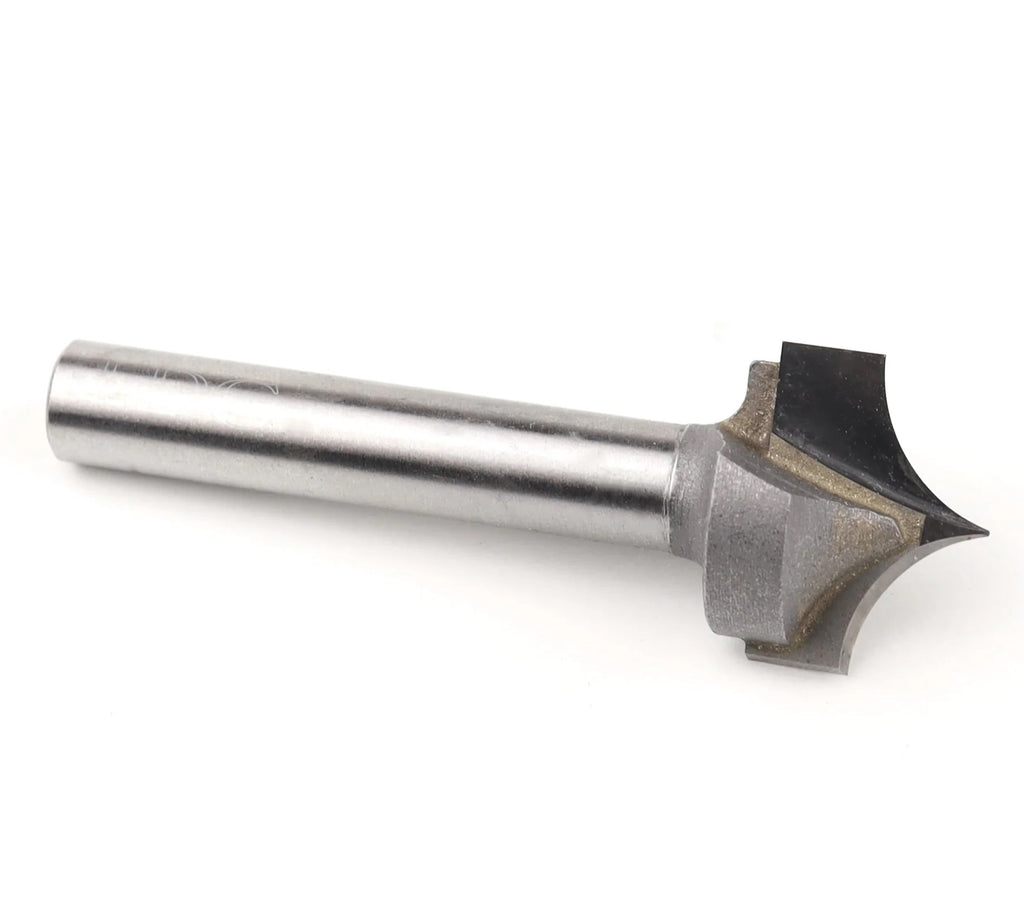 IDC WoodCraft 1/4" Radius Round Over Router Bit, 1/4" Shank (Corner/Edge Rounding) image 1