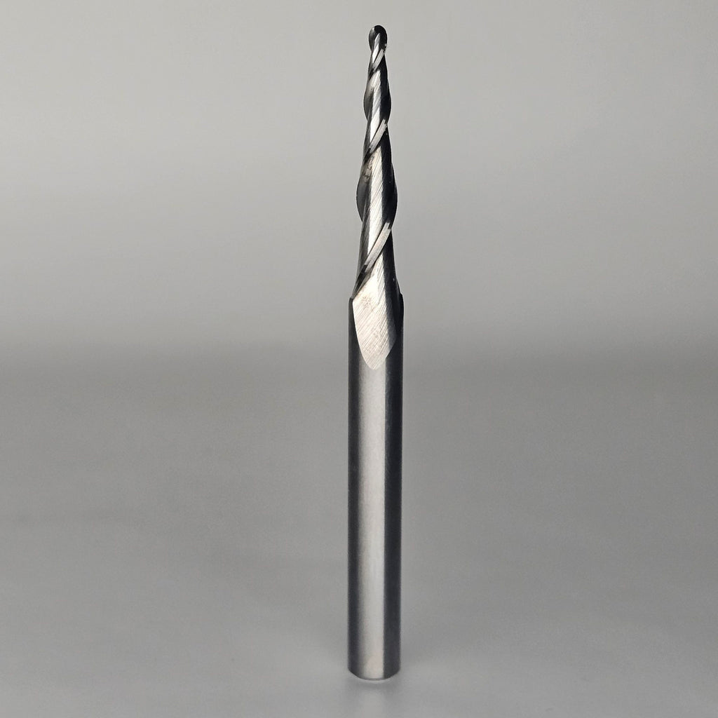 Fine Tipped Tapered Ballnose 1mm (Radius) image 0