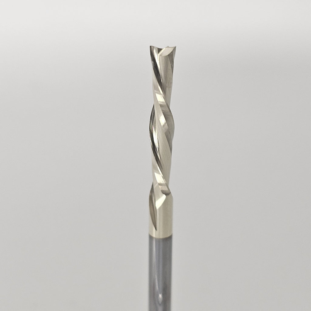 "Downtown Jenny" 1/8" Down Cut Bit for CNC Routers, 1/8" Shank image 1