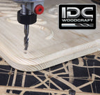 IDC WoodCraft Extreme-Performance 1/4" Drill Bit for CNC Routers, 1/4" Shank image 2