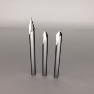 Perfect for engraving in wood, this 3 piece seys comes with 30-60 and 90 degree engraving Vbits.