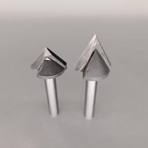 60 and 90 Degree combo Pack. For CNC use only. Cut decorative ‘V’ grooves and lettering on signs with these ‘V’ Groove bits.