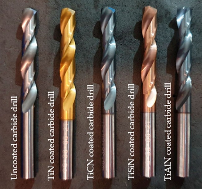Comparison of CNC router bit coatings
