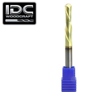 IDC WOODCRAFT 1/4" Downcut Ballnose